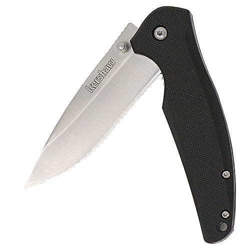 Kershaw Knives Bowser 1363 Liner Lock Knife, Black