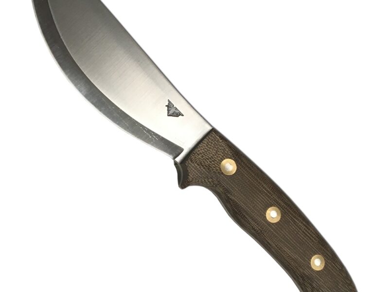 LT Wright Handcrafted Knives Jessmuk Matte Scandi Fixed Blade Knife