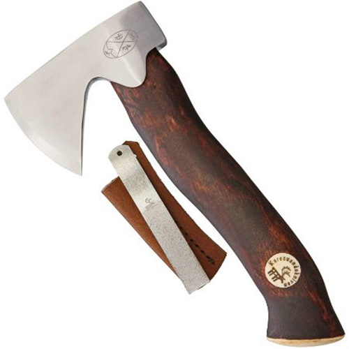Karesuando Kniven Unna Aksu Hatchet 8.75″ Overall Birch Handle Sheath – 3639